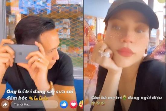 Hồ Ngọc Hà hào hứng gọi Kim Lý là 'ông bố trẻ' trước ngày lâm bồn