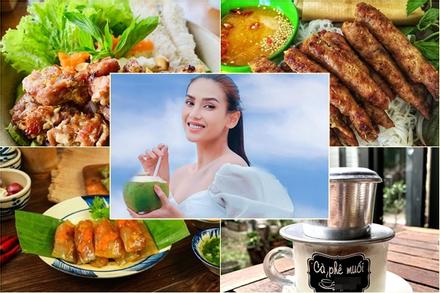 Võ Hoàng Yến oanh tạc 'một vòng ẩm thực' xứ Huế