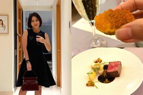 Vào nhà hàng lừng danh Singapore, Thu Minh hoang mang với đồ ăn mini không đủ lót dạ