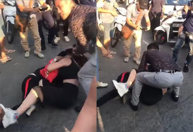 Vụ đánh ghen có chồng thì phải biết giữ trên phố Hà Nội: 3 nhân vật chính trong clip lên tiếng làm sáng tỏ-1