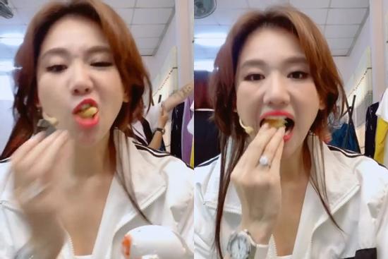 Bị nhận xét 'ăn uống thô thiển', Hari Won phớt lờ như chưa từng để tâm