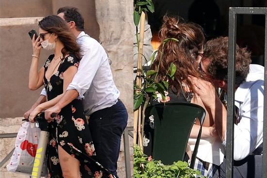 Dominic West lộ ảnh ngoại tình với Lily James