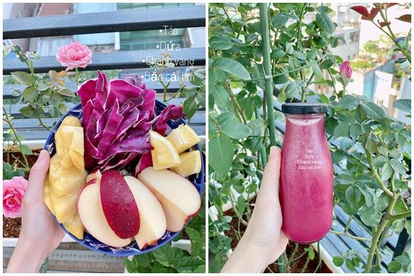 Học lỏm cách mix nước ép giúp sáng da, đẹp dáng chuẩn chỉ của gái đảm 8x-4