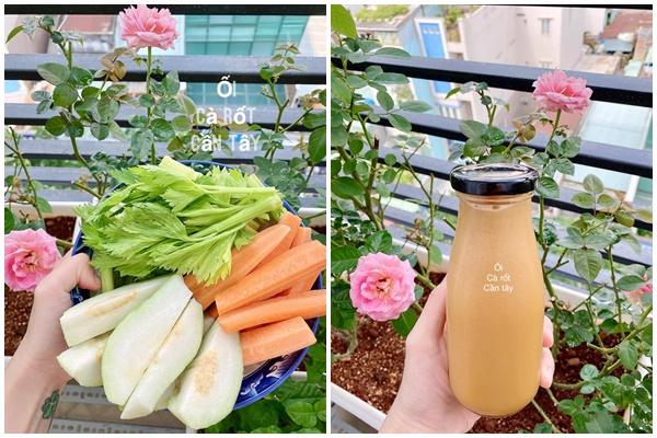 Học lỏm cách mix nước ép giúp sáng da, đẹp dáng chuẩn chỉ của gái đảm 8x-9