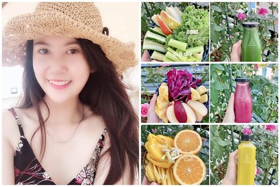 'Học lỏm' cách mix nước ép giúp sáng da, đẹp dáng 'chuẩn chỉ' của gái đảm 8x