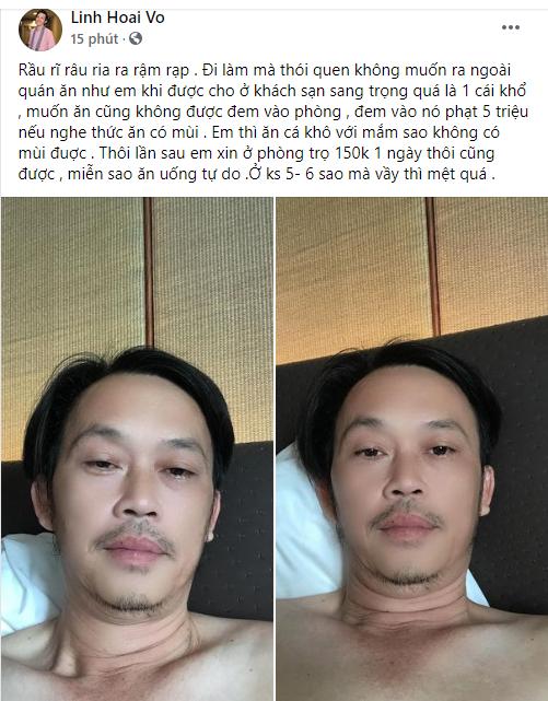 Quá mệt với khách sạn 5 sao, Hoài Linh chỉ mong ở phòng trọ 150k/ngày-1