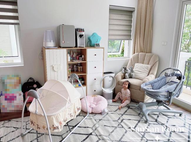 Hằng Túi khoe phòng sang xịn cho con thứ 5, tính sương sương cả trăm triệu đồng-4