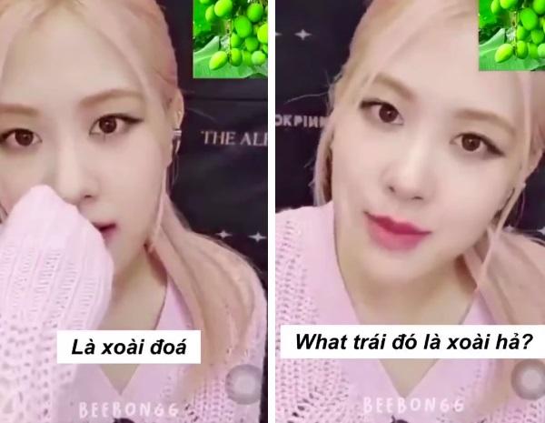 Phản ứng thèm thuồng cưng xỉu của Rosé khi được fan đem… xoài chua ra mời ăn, nhìn cách diễn tả là biết mê lắm rồi-2