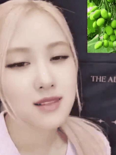 Phản ứng thèm thuồng cưng xỉu của Rosé khi được fan đem… xoài chua ra mời ăn, nhìn cách diễn tả là biết mê lắm rồi-6