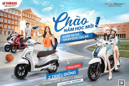 3 mẫu xe Yamaha được 'săn lùng' trong mùa tựu trường