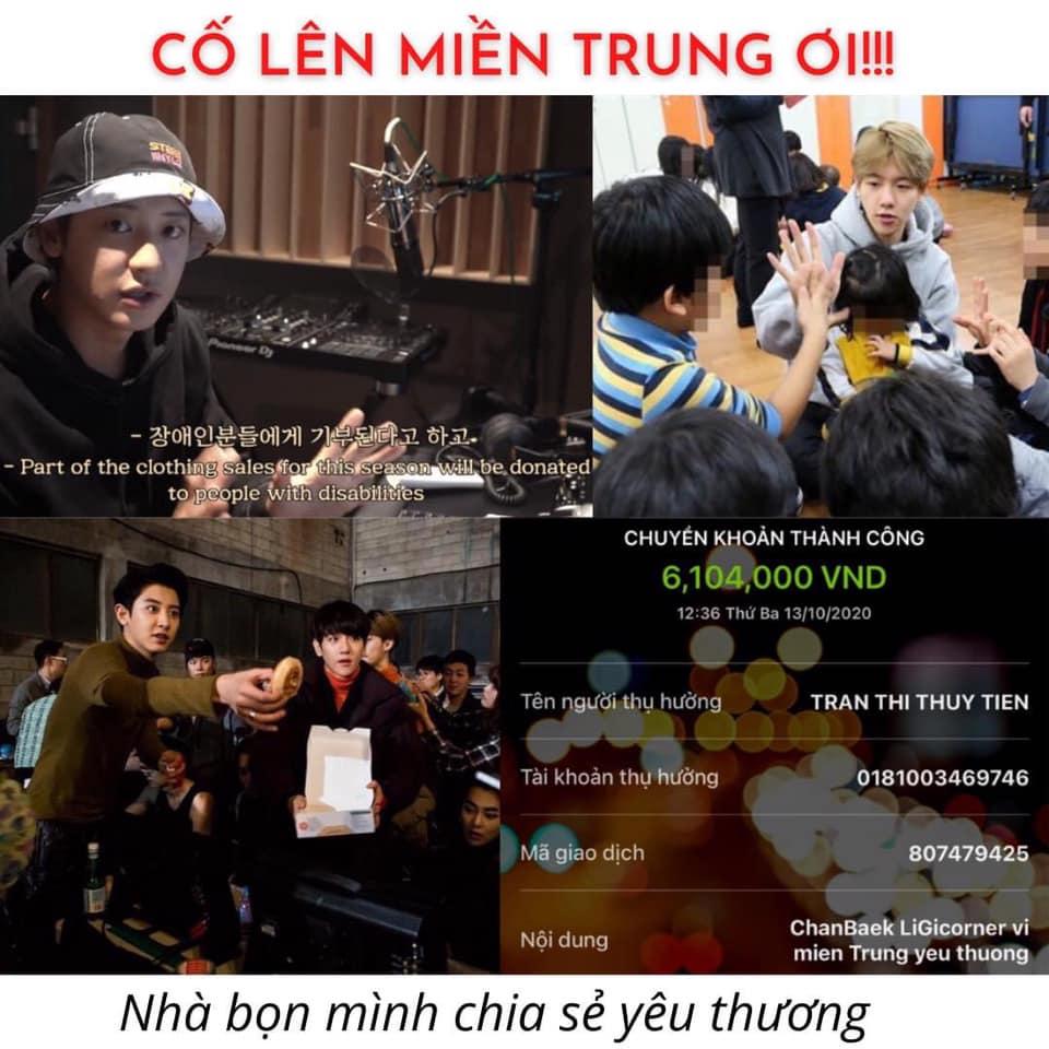 Loạt fandom đình đám KPop ủng hộ hơn 100 triệu đồng giúp miền Trung vượt lũ-7