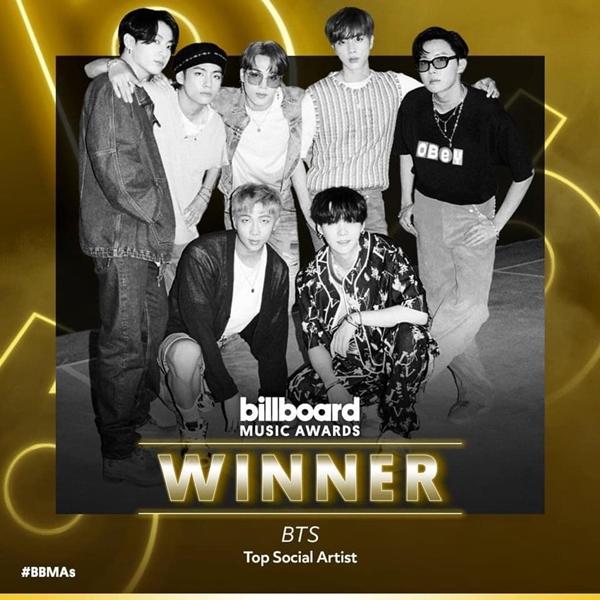 ARMY nhảy xếch bất chấp BTS 4 năm liên tiếp giật giải Billboard Music Award-2