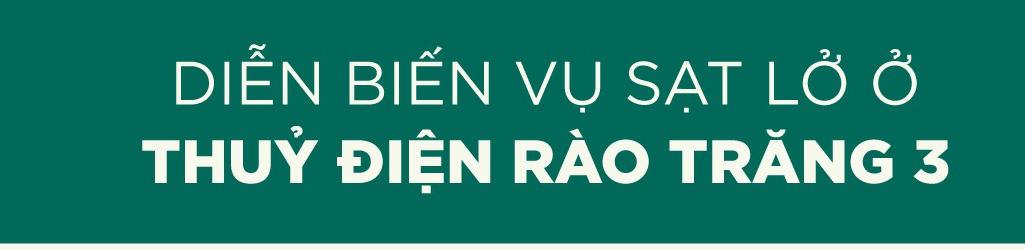 Sạt lở ở thủy điện Rào Trăng 3