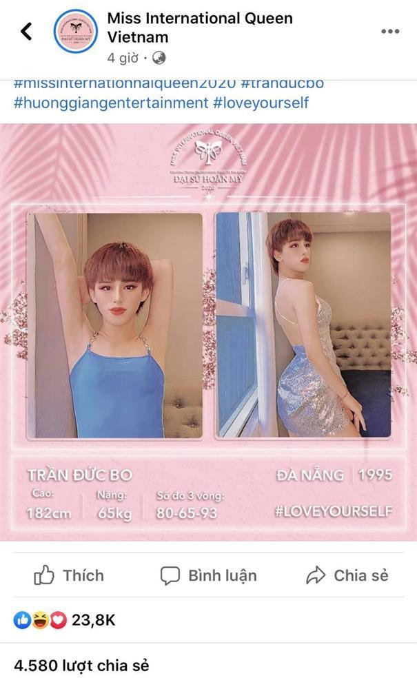 SỐC: Thảm họa Trần Đức Bo đi thi Hoa hậu chuyển giới Việt Nam 2020-3