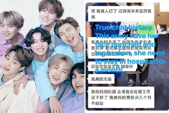 Fan Kpop tại Trung Quốc bị đánh gãy chân vì dùng ốp điện thoại in hình BTS?