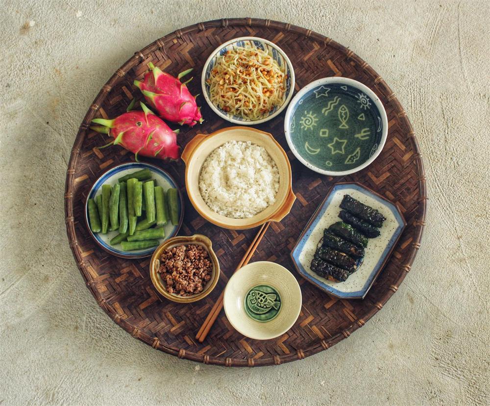 Nữ designer khoe loạt mâm cơm cây nhà lá vườn chỉ 50k quay đầu, bồi hồi nhớ món quê-4