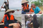 Thủy Tiên nhận 40 tỷ cứu trợ lũ lụt, con gái òa khóc vì nữ ca sĩ bất chấp hiểm nguy-4
