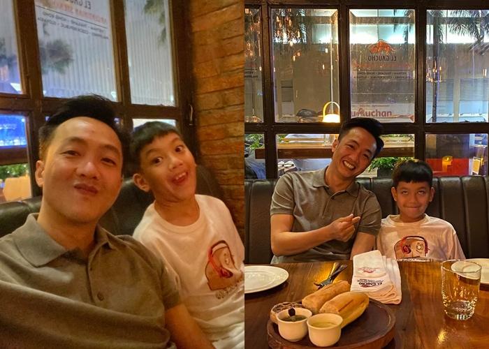 Khoảnh khắc cậu cả nhà Cường Đô La cực ra dáng anh cả-6