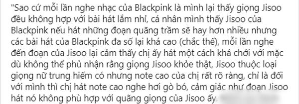 4 năm trôi qua, Jisoo vẫn bị chê giọng ngang phè chẳng liên quan tới BLACKPINK-2