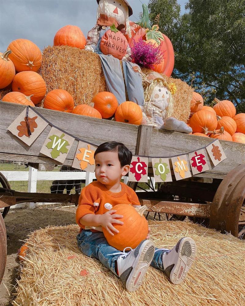 Thích thú xem quý tử 2 tuổi nhà Phạm Hương nói tiếng Anh-2