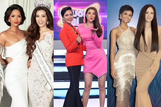 H'Hen Niê có thực sự nổi bật khi đọ sắc dàn hoa hậu hot nhất Vbiz?