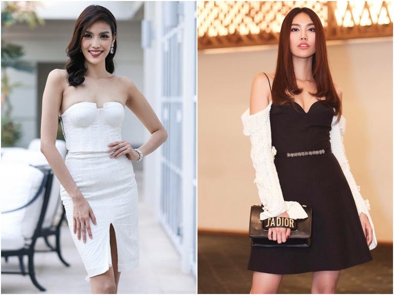 Body đẹp mê, HHen Niê - Đặng Thu Thảo vẫn chào thua trước kiểu váy làm ngực bốc hơi-8