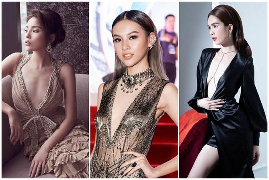 Body đẹp mê, H'Hen Niê - Đặng Thu Thảo vẫn chào thua trước kiểu váy làm ngực 'bốc hơi'