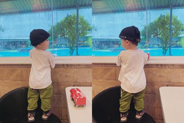 Mới hơn 1 tuổi, cháu trai Nhã Phương đã bộc lộ tố chất hot boy tương lai-3