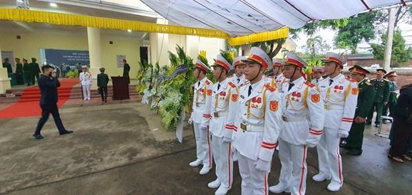 Lễ viếng đoàn cán bộ hy sinh khi làm nhiệm vụ cứu hộ, cứu nạn tại thủy điện Rào Trăng 3-1