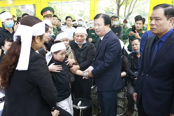 Lễ viếng đoàn cán bộ hy sinh khi làm nhiệm vụ cứu hộ, cứu nạn tại thủy điện Rào Trăng 3-3