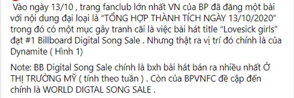 Fanpage đầu tàu của BLACKPINK tại Việt Nam lên thớt vì fake news và thái độ lồi lõm-2
