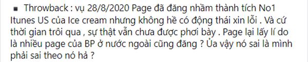 Fanpage đầu tàu của BLACKPINK tại Việt Nam lên thớt vì fake news và thái độ lồi lõm-3