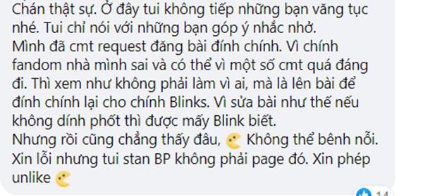 Fanpage đầu tàu của BLACKPINK tại Việt Nam lên thớt vì fake news và thái độ lồi lõm-10