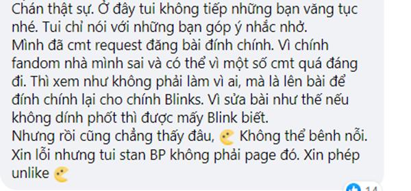 Fanpage đầu tàu của BLACKPINK tại Việt Nam lên thớt vì fake news và thái độ lồi lõm-10