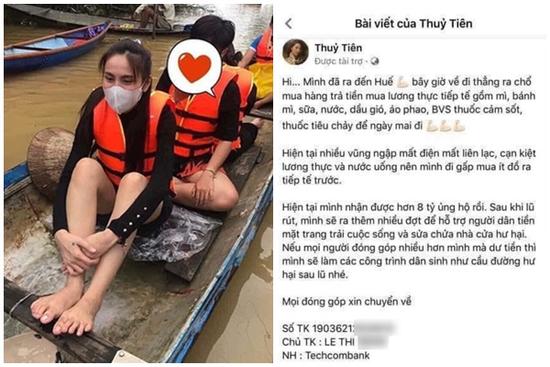 Phẫn nộ tài khoản mạo danh Thủy Tiên, kêu gọi ủng hộ, lợi dụng từ thiện trục lợi