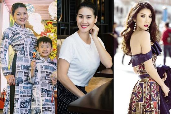 Cuộc sống muôn vẻ của những bà mẹ đơn thân showbiz Việt