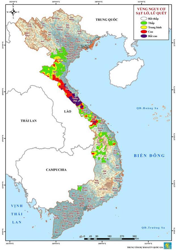 Cảnh báo nguy cơ cao xảy ra lũ đặc biệt lớn trên các sông tại Hà Tĩnh, Quảng Bình-1