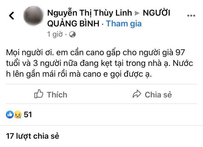 Nửa đêm người dân Quảng Bình kêu cứu vì nước lũ dâng cao, nhấn chìm nhà cửa-12