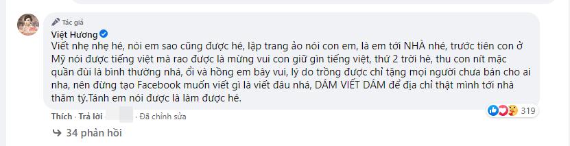 Việt Hương tuyên bố đến tận nhà xử lý kẻ chê bai con gái-2