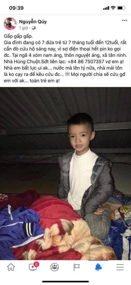 Giải cứu thành công 7 cháu bé mắc kẹt trong lũ nhờ sức mạnh cộng đồng mạng-3