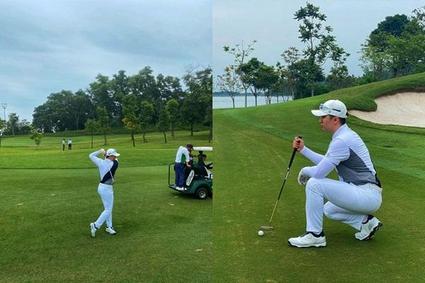 Hăng say với sân golf sau ly hôn, Trọng Hưng bị cà khịa: Có gặp cô giáo ở đó không?-2