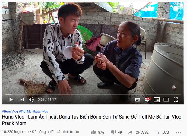 Vừa hứa làm clip nghiêm túc, Hưng Vlog lại bị chỉ trích khi gian dối mẹ già-3