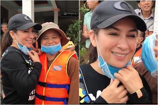 Bảo Thy đáp trả khi bị mỉa mai từ thiện màu mè-4