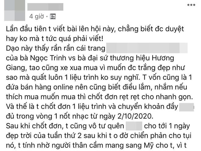 Bị mắng nhận đủ tiền nhưng không chuyển hàng, CEO Ngọc Trinh nói gì?-3