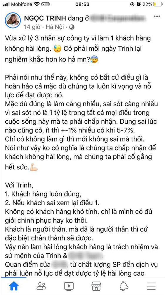 Bị mắng nhận đủ tiền nhưng không chuyển hàng, CEO Ngọc Trinh nói gì?-6