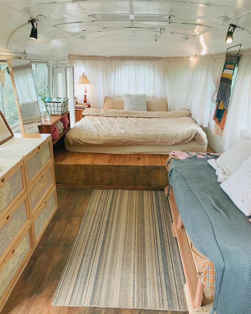 Trải nghiệm homestay trên xe ô tô cực thú vị ở Đà Lạt, muốn ở phải đặt thật sớm kẻo hết chỗ-6