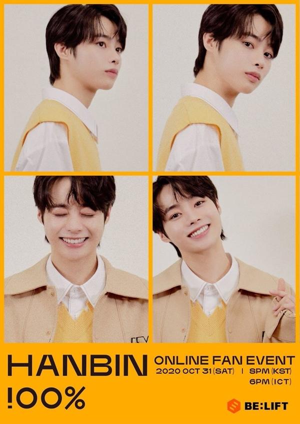 BELIFT LAB chơi lớn, tổ chức hẳn fanmeeting online cho trainee người Việt Hanbin-3