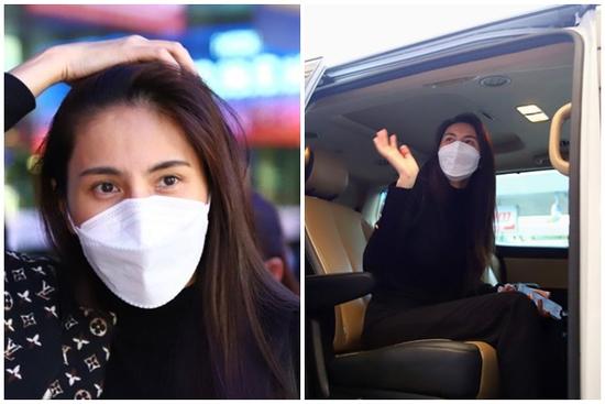 Thủy Tiên về nhà sau 6 ngày cứu trợ miền Trung