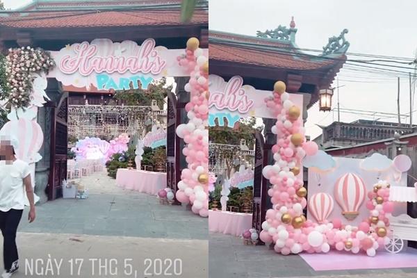 Cô dâu 200 cây vàng ở Nam Định được chồng tổ chức tiệc 20/10 hoành tráng tại nhà riêng-6