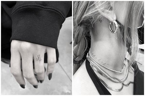 Hailey Bieber diện nội y bằng vàng-4